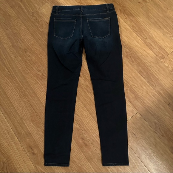 WHBM Skinny Leg Dark Jeans Sz 6R - Picture 3 of 5